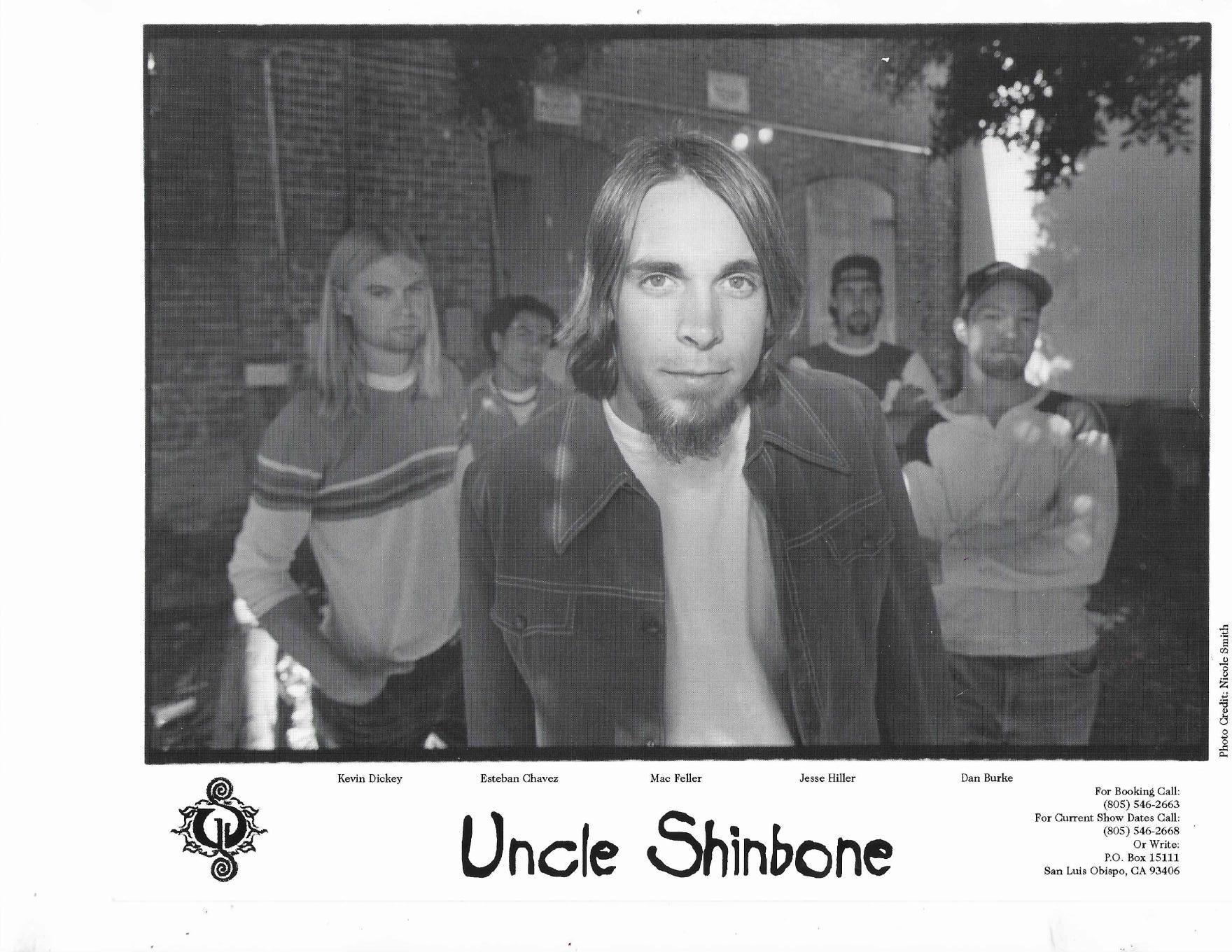 Uncle Shinbone promo photo contact sheet - Uncle Shinbone archive media
