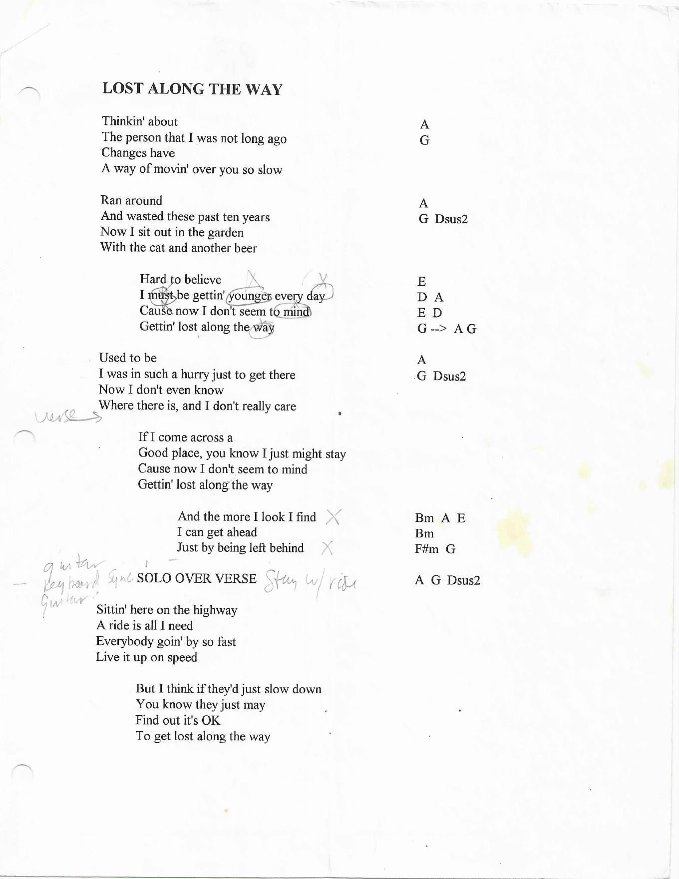 Lost Along the Way - Uncle Shinbone archive media
